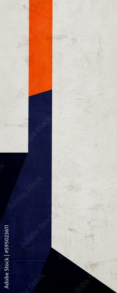 Poster minimalist geometric abstract artwork with colorful texture for decorative frame.