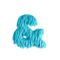 Friendly Monster 3D Alphabet or Letttering PNG Color Mix