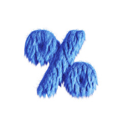 Friendly Monster 3D Alphabet or Letttering PNG Color Mix