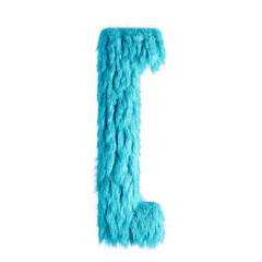 Friendly Monster 3D Alphabet or Letttering PNG Color Mix