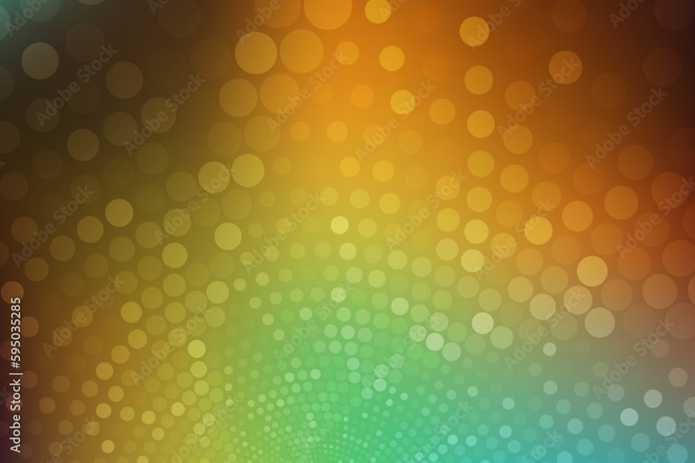 Poster Abstract poster background for banner design with bright glowing particles. Futuristic graphic vector dots design. Modern art template. Abstract neon halftone background. Glowing neon dots backdrop
