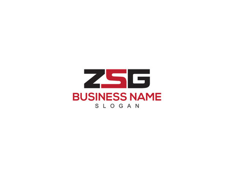 Premium Alphabet ZSG Letter Logo, zs, zsg Logo Design For Business