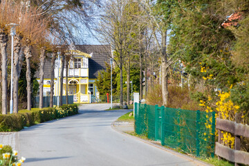 Schönes altes Kapitänshaus in Zingst.