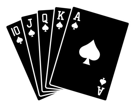 Poker Hand Clip Art Images – Browse 674 Stock Photos, Vectors, and Video