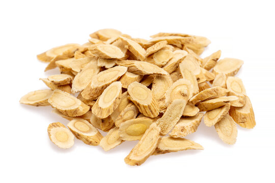 Chinese Herbal medicine - Astragalus slices, Huang Qi (Astragalus propinquus)