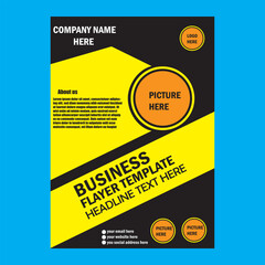 This is a business flayer template.