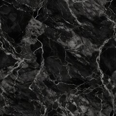 Miserable marble surface establishment, common marble with brown wavy veins. Seamless pattern, AI Generated