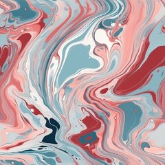 A organize made through the liquid inquisitively depict technique, taking after marble. Seamless pattern, AI Generated