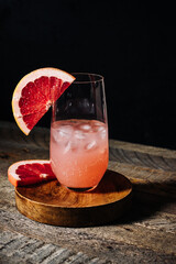 Grapefruit cocktail.