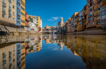 Fototapeta na wymiar Girona ciudad, Gerona ciudad
