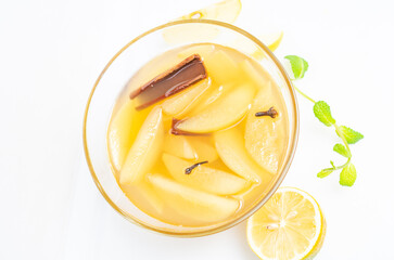 Zubereitung Grießschnitten Schritt für Schritt mit Apfelkompott Apfel Kompott 