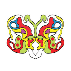 Obraz premium Abstract Doodle Colorful Ornamaent Artwork