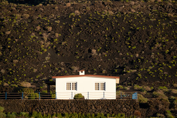 Fototapeta na wymiar Casa en La Palma, Islas Canarias 