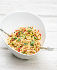 Pasta Salat Nudel Salat Nudelsalat 