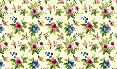 Digital And Textile Design Pattern