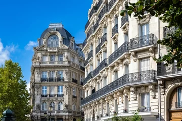 Schilderijen op glas Paris, beautiful buildings © Pascale Gueret/Wirestock Creators
