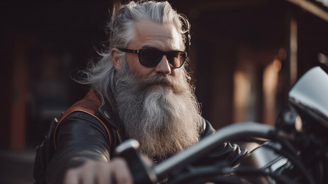 Bearded Biker Images – Browse 23,339 Stock Photos, Vectors, and Video | Adobe Stock