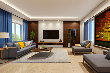 expensive living room interior