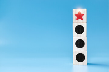 Differentiation strategy concept. Providing uniqueness, different and distinct from competitors,...