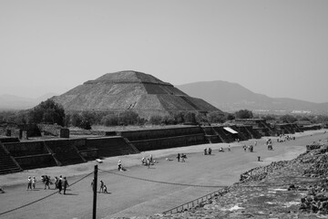Paisaje de Teotihuacán 