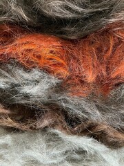 Fototapeta premium Hintergrund: abgeschnittene Haare.