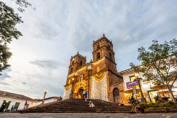 Barichara is a town in northern Colombia known for its cobblestone streets and colonial architecture