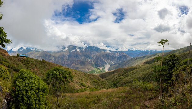 The Chicamocha Canyon is a canyon in Colombia that the Chicamocha River has excavated during its course through the departments of Boyac&aacute; and mainly Santander