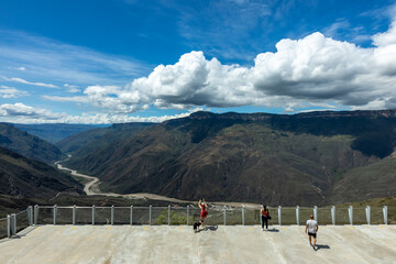 Chicamocha National Park, a recently created theme park, is one of the few natural parks in...
