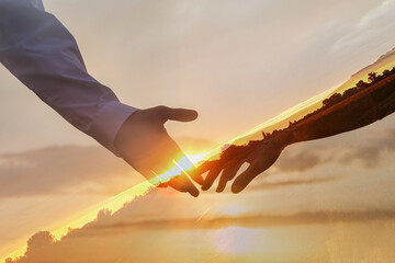Concept of love and romantic relationship.