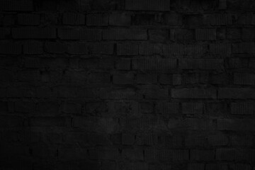 Fototapeta na wymiar dark brick wall texture. Grunge background