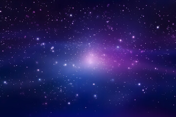 Star glitter sky background. Generative ai.