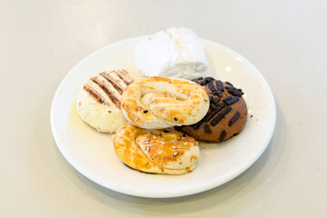 Turkish homemade sweet and savory cookies .Tatli tuzlu kurabiye. Kuru pasta