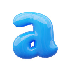 3D alphabet balloon