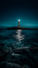 Fototapeta premium Leuchtturm 