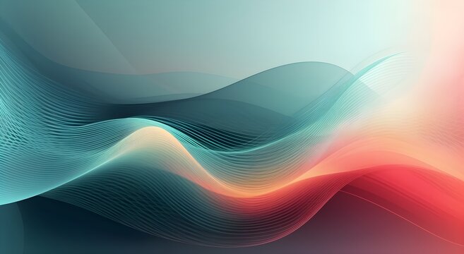 Mesmerizing curved lines background for your desktop