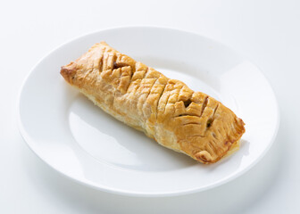 croissant on a plate