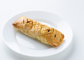 croissant on plate