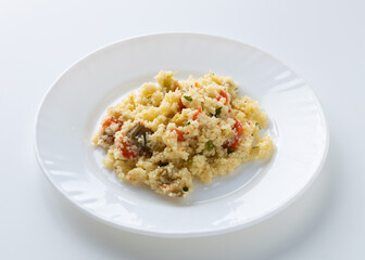 risotto with chicken