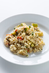 rice with vegetables