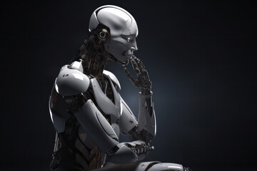 Naklejka premium Unlock the Potential of AI Robots AI generated