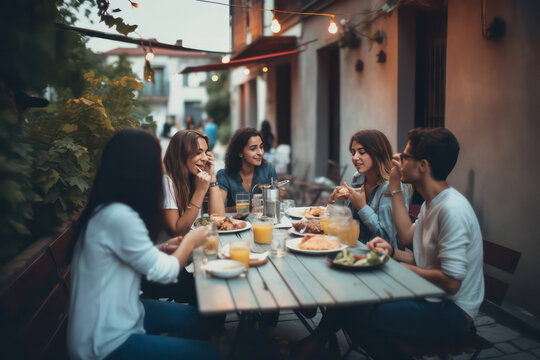 The Joy of Eating Out with Friends