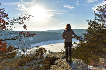 Naklejka premium great smoky mountain landscapes