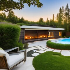 gorgeous house Backyard212, Generative AI