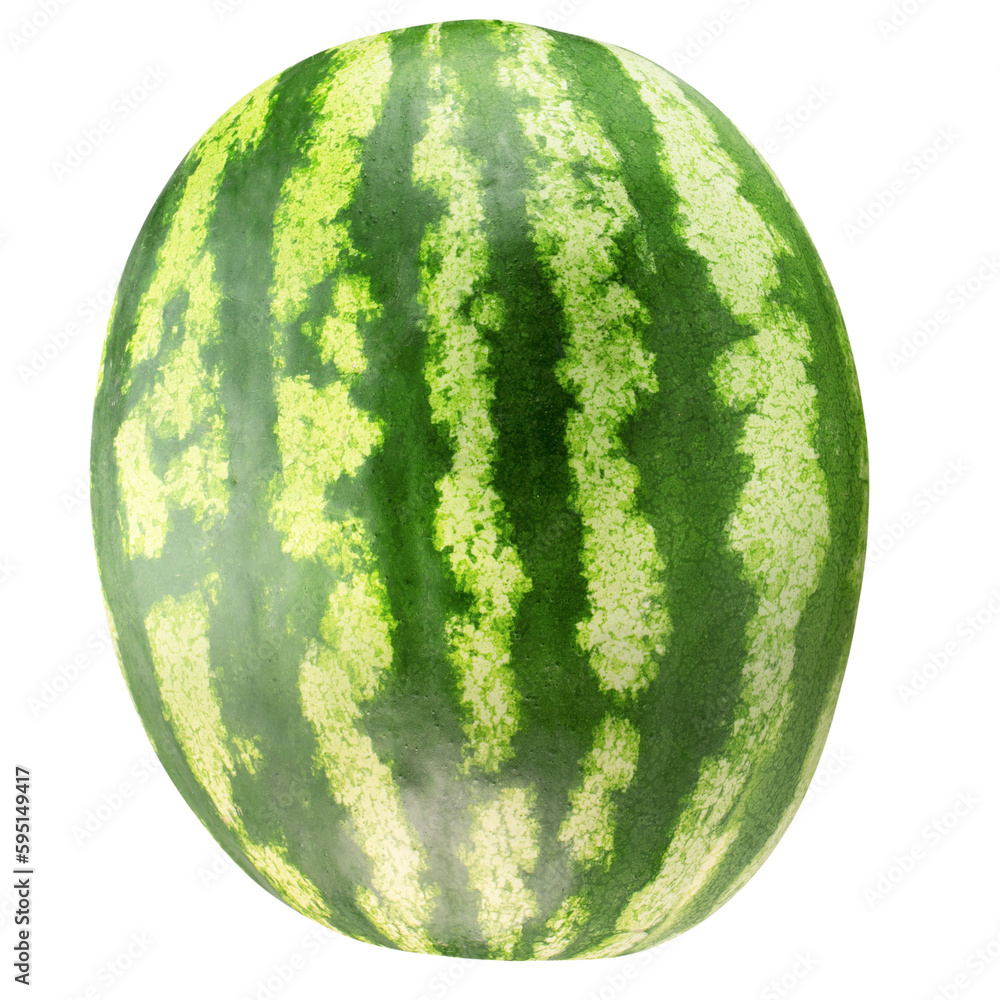 Poster watermelon isolated on a white background