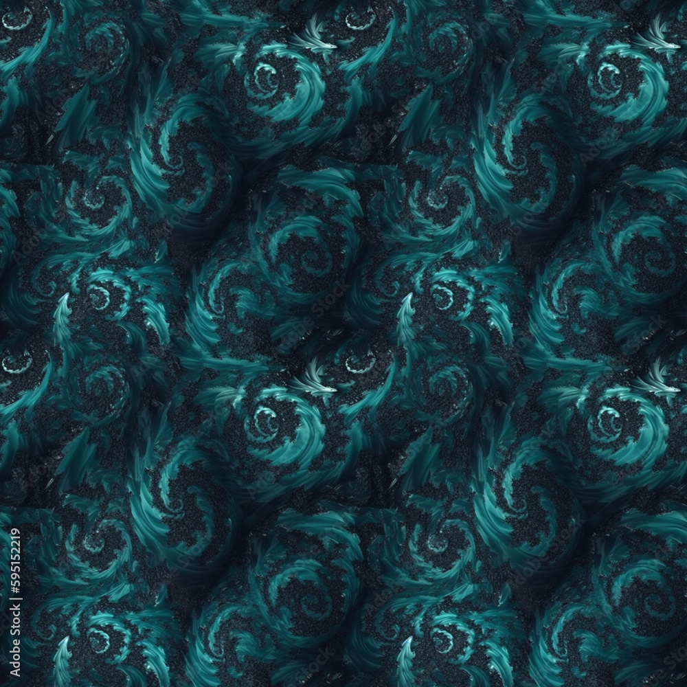 Poster patterns and shapes of dynamic flowing natural forms. ai generative illustration.