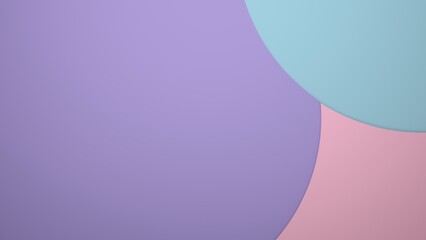 minimalistic color background, 3d render