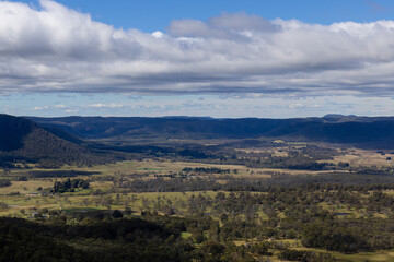 Beautiful valley view of Blue Mountains, NSW, Australia.