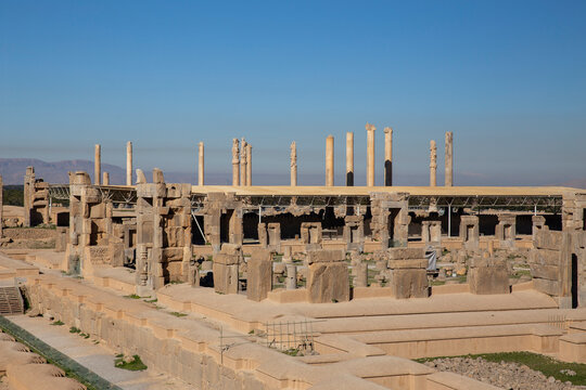 Hall of Hundred Columns of Persepolis, Iran
