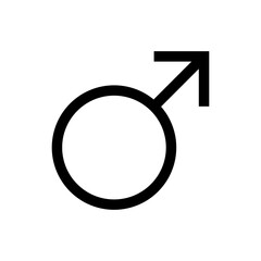 Gender. Male and Female. man and woman symbol vector icon on white background..eps