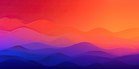 Abstract background in orange and blue, generative ai